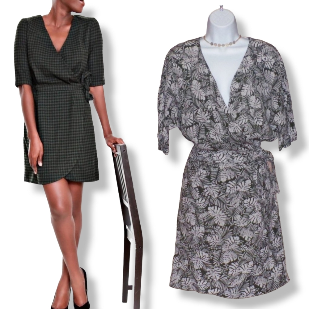 FRNCH Wrap Dress